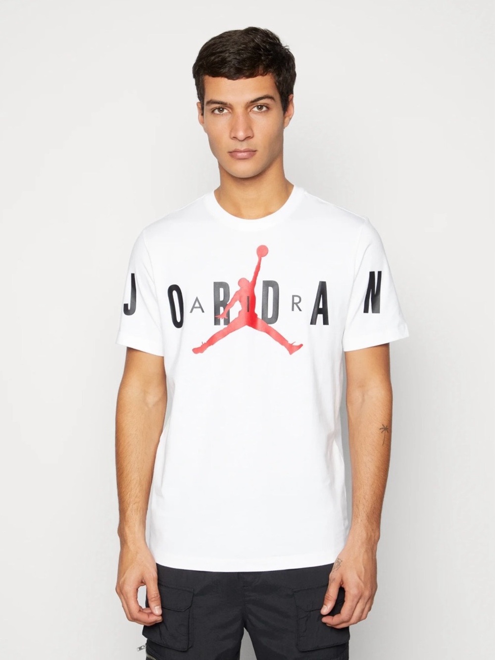 Jordan Air Stretch T-Shirt, White DV1445-100 Men's Size S